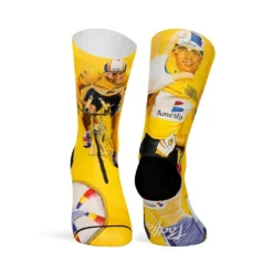 Chaussettes Pacific & Co. Cycling Legends (ed. Limitée) -Magasin Dusine Antivols chaussettes cycling legends edition limitee 3