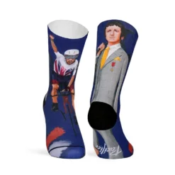 Chaussettes Pacific & Co. Cycling Legends (ed. Limitée) -Magasin Dusine Antivols chaussettes cycling legends edition limitee 7