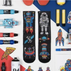 Chaussettes Pacific & Co. Cosmic -Magasin Dusine Antivols chaussettes pacific co cosmic 2