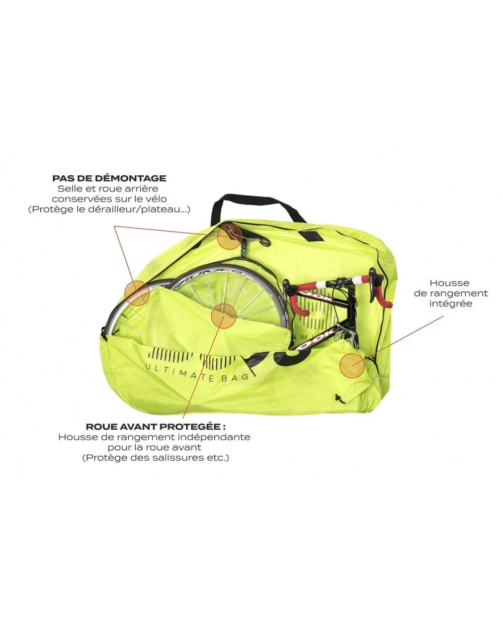 Bagagerie & Bikepacking Housse Vélo BUDS RoadBag Light 4 Bagagerie & Bikepacking Housse Vélo BUDS RoadBag Light – Image 2