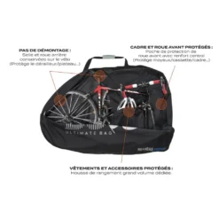 Bagagerie & Bikepacking Housse Vélo Buds RoadBag Original -Magasin Dusine Antivols housse velo buds roadbag original 2