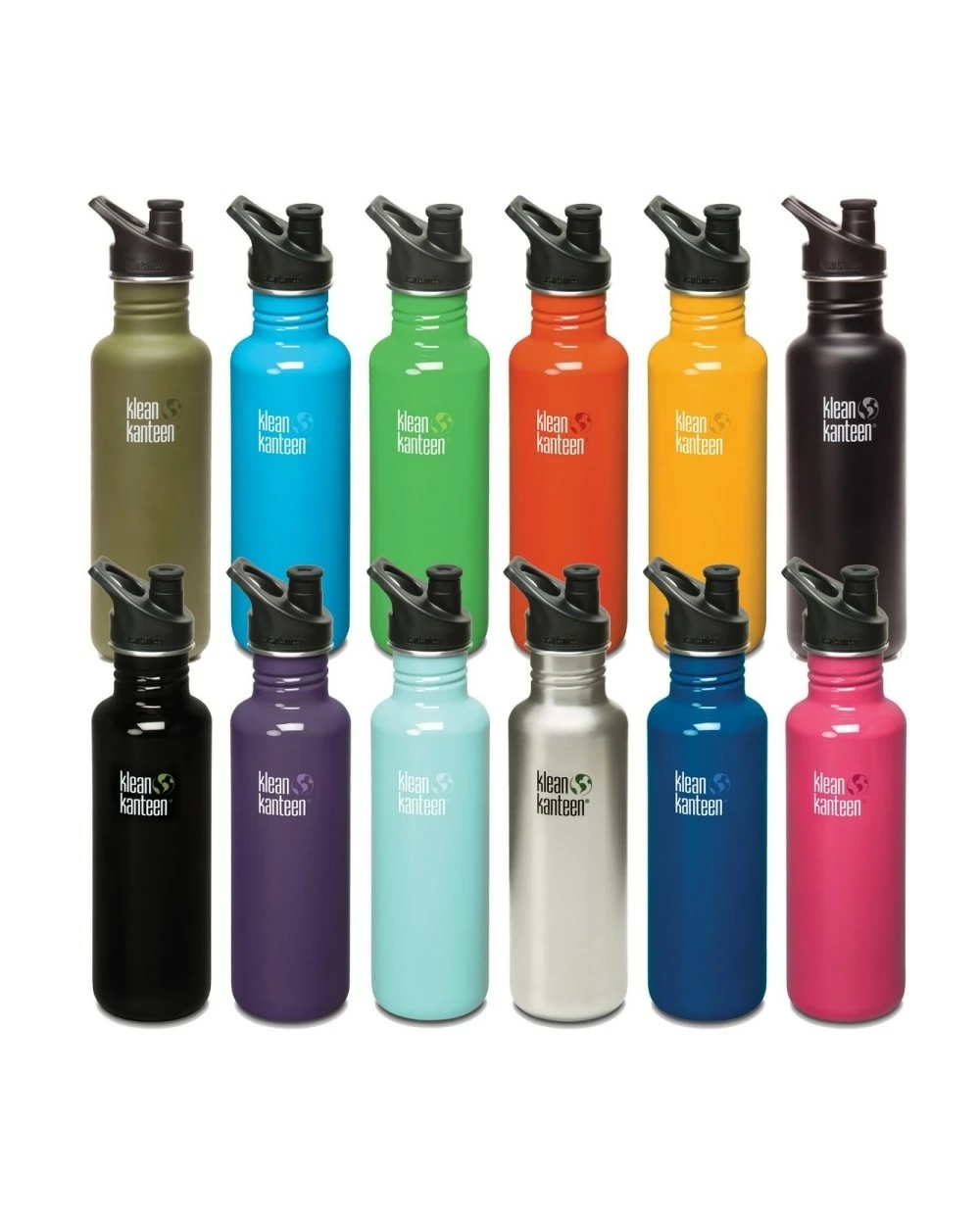 Bidons & Porte-bidon Klean Kanteen Classic Sport 532ml 4 Bidons & Porte-bidon Klean Kanteen Classic Sport 532ml – Image 2