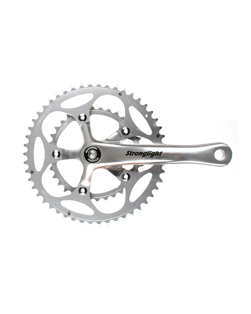 Pédaliers Pédalier Stronglight Impact Compact Double 3 Pédaliers Pédalier Stronglight Impact Compact Double