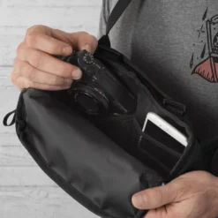 Sacs Sacoche Helix CHROME -Magasin Dusine Antivols sac helix chrome 1