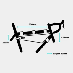 Bagagerie & Bikepacking Sacoche De Cadre Restrap Large 16 Bagagerie & Bikepacking Sacoche De Cadre Restrap Large -Magasin Dusine Antivols sacoche de cadre restrap large 6