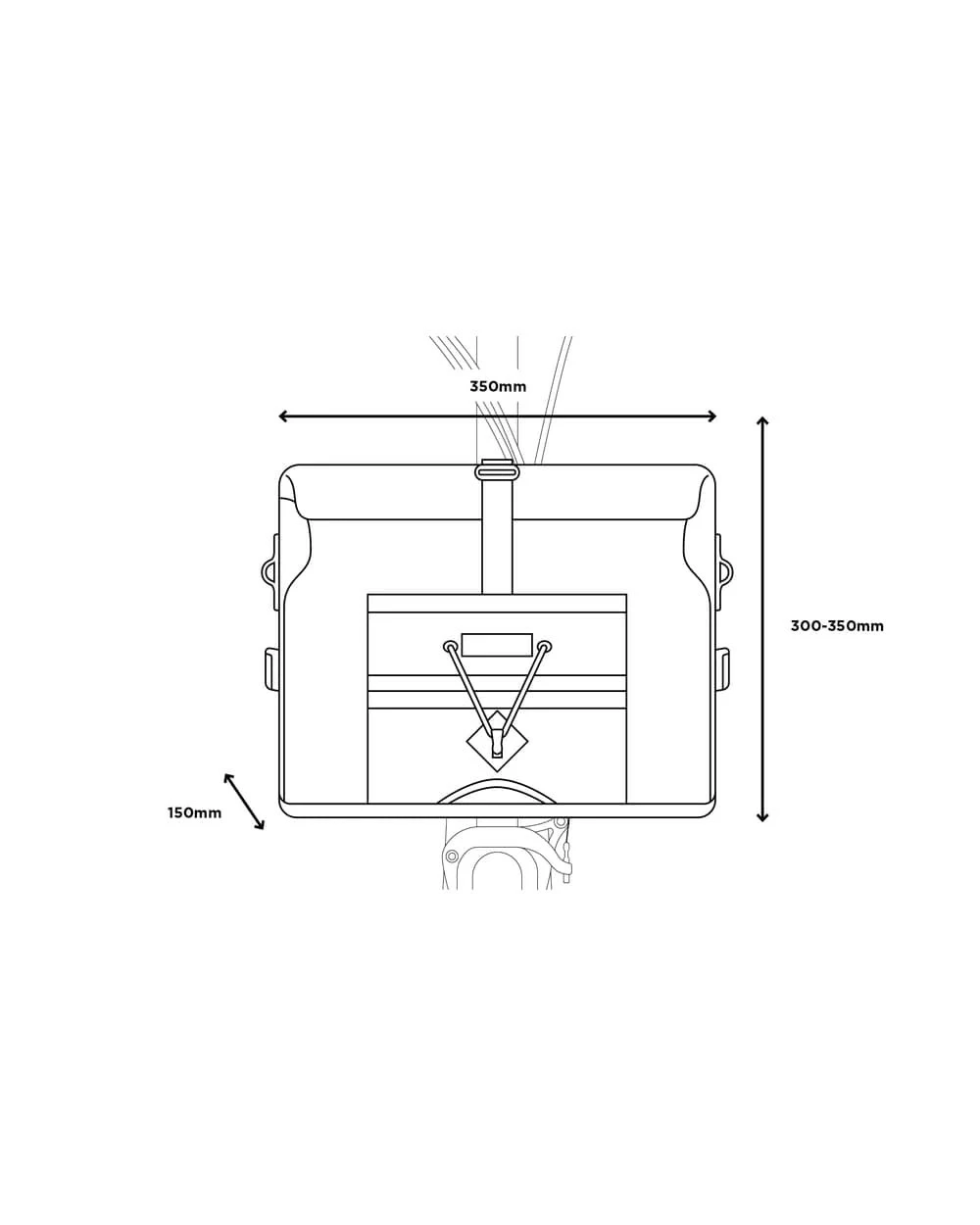 Bagagerie & Bikepacking Sacoche RESTRAP City Loader Brompton 8 Bagagerie & Bikepacking Sacoche RESTRAP City Loader Brompton – Image 6