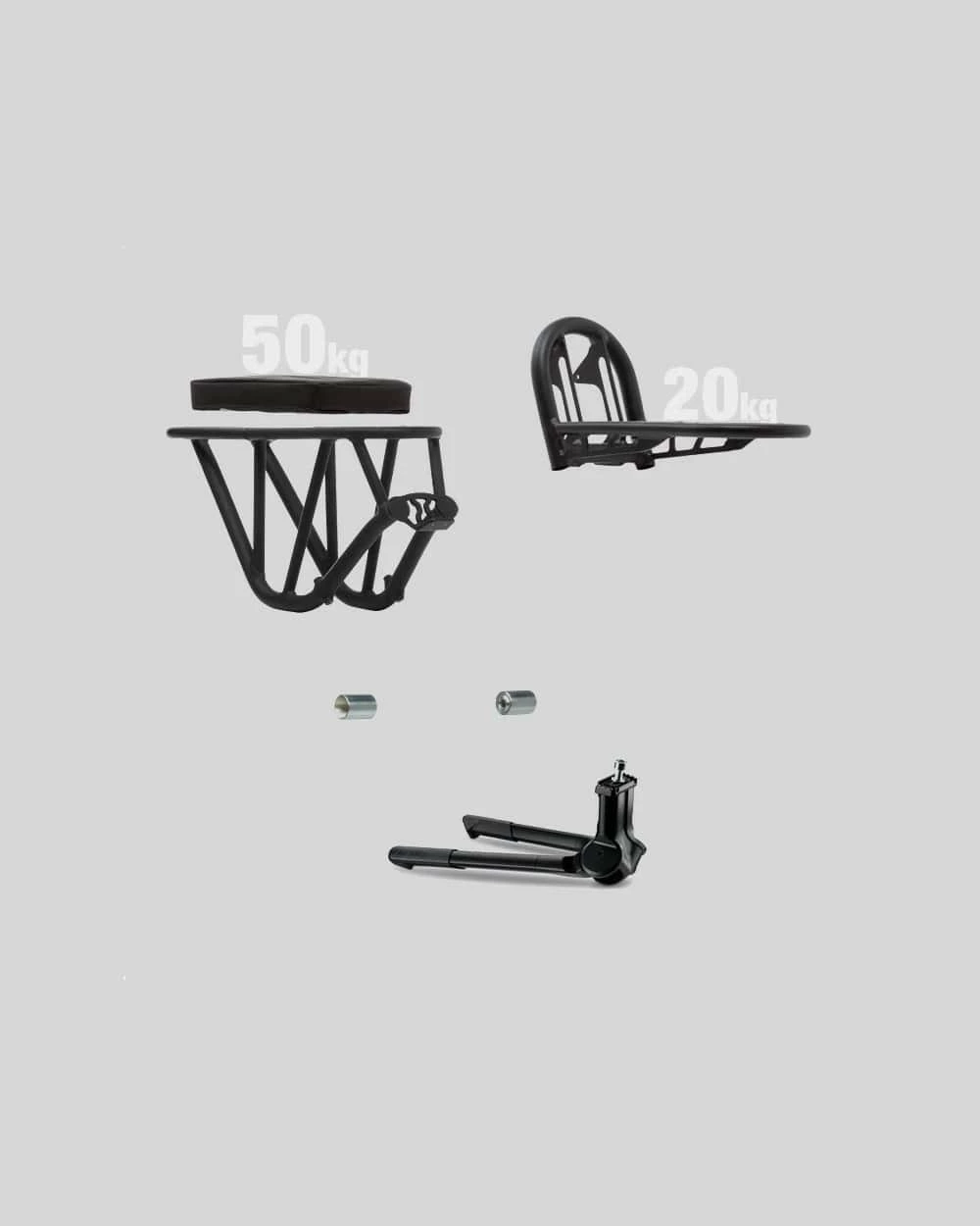 Vélos E-Cargo VAE Ahooga Modular 8 Vitesses 16 Vélos E-Cargo VAE Ahooga Modular 8 Vitesses – Image 14